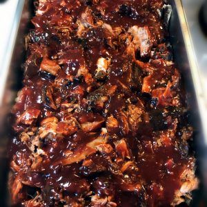 Summer BBQ Pork with House Accompaniments