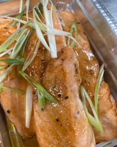 Asian BBQ Seared Salmon