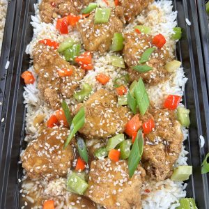 Teriyaki Chicken and Rice Casserole